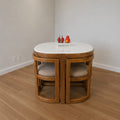 COMEDOR AHORRADOR DE ESPACIO IRLANDA 4 PUESTOS